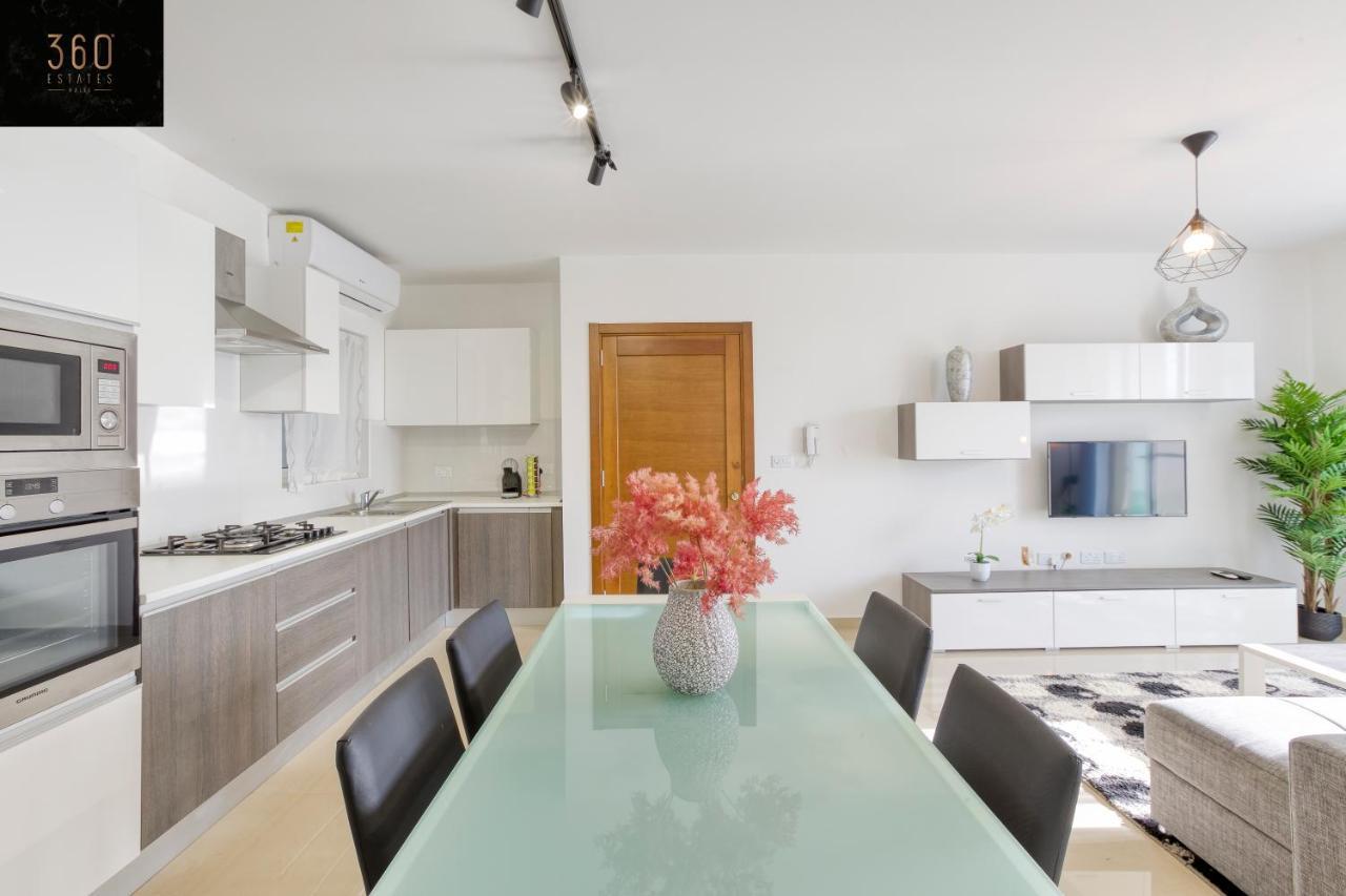 Stunning 3Br W/Country View Apartment In M'Scalak By 360 Estates Marsaskala Exterior foto